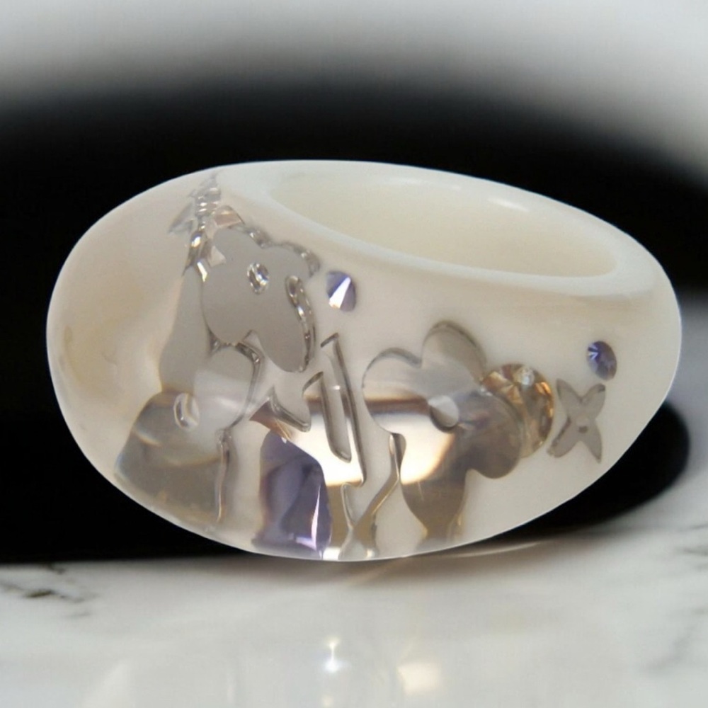 Louis Vuitton Berg Inclusion Ring- Size S โจโจ - Picture 3 of 14